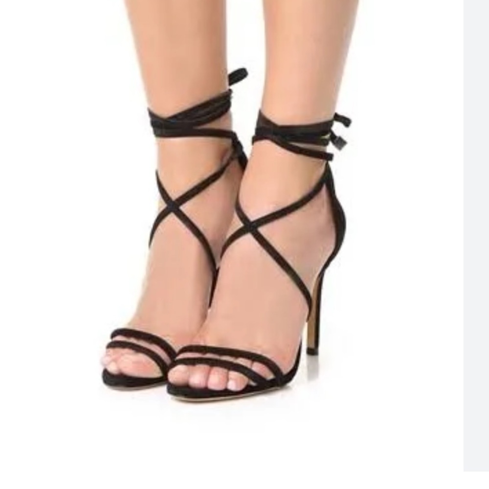 Schulz black heels size 8, never worn
